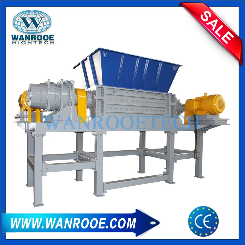 Waste Wood Swarf Aluminum Beverage Cans Steel Shavings Shredder Machine