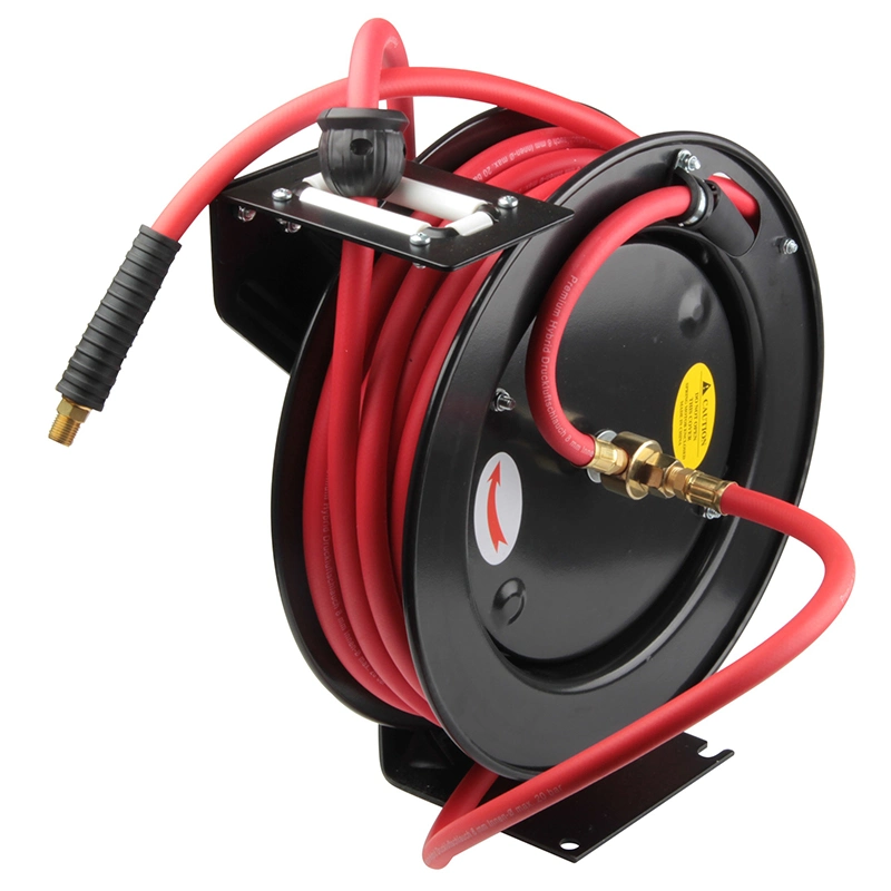 Xhnotion Pneumatic Ahr00fa51610 10m 5/16 Steel Retractable Air Hose Reel