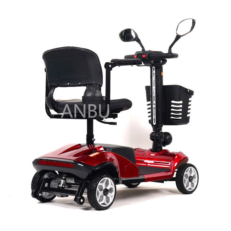 Lightweight Folding Four -Wheels Mobility Scooter Handicap Electric Scooters