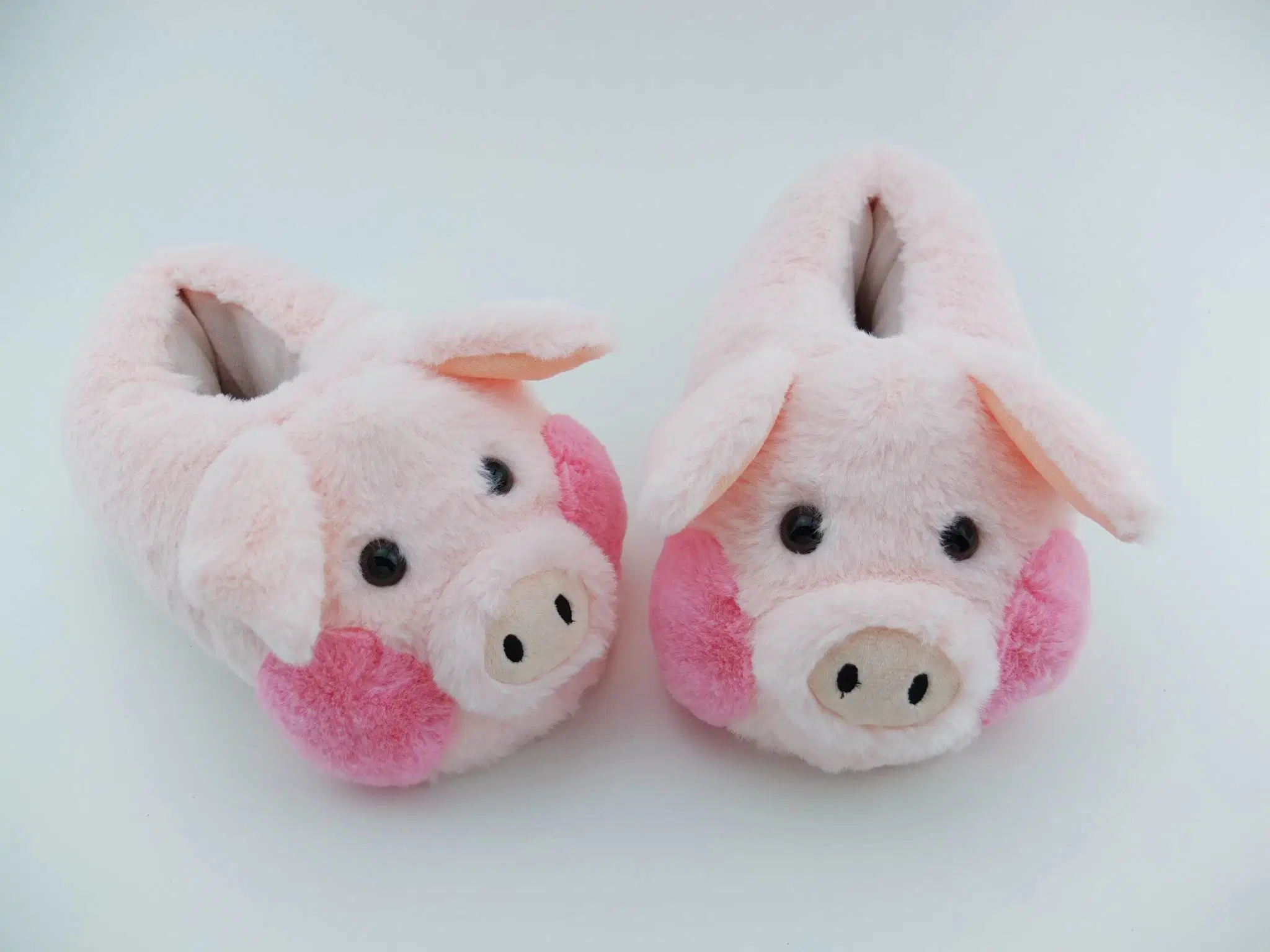 Plush Indoor Footwear Cute Piggy Warm 3D Animal Slipper