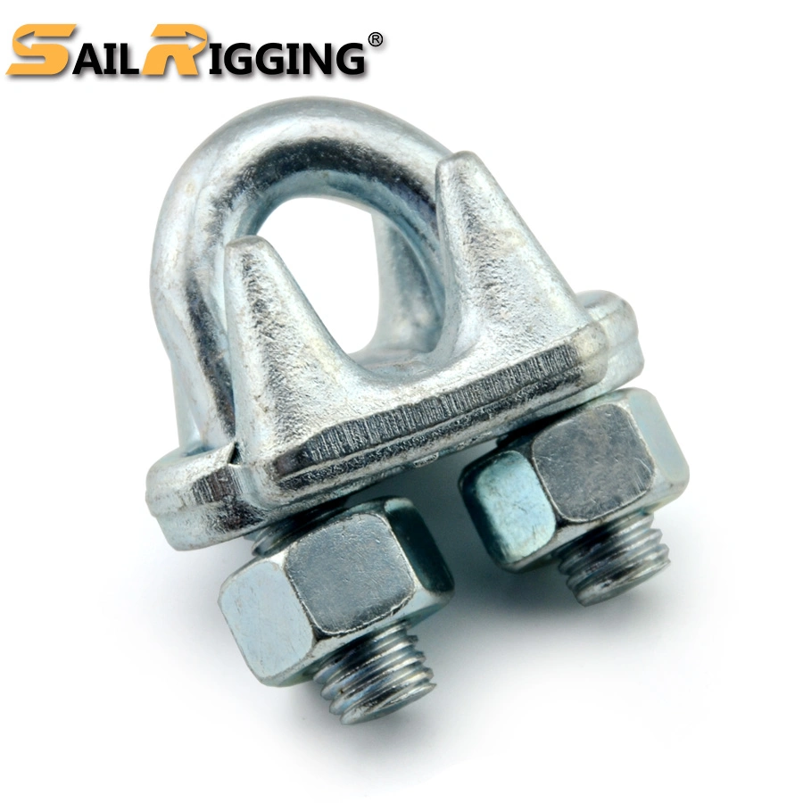 G450 Steel Galvanized Drop Forged Us Type Wire Rope Clip (CE, SGS, BV, ISO) Wire Rope End Fitting
