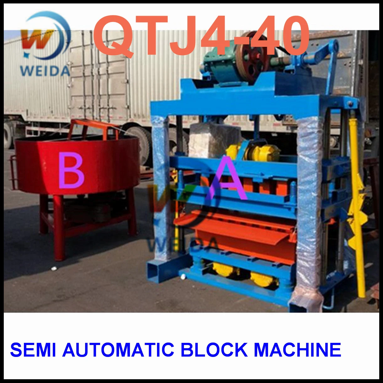 Brick Moulding Machines Qtj4-40 Brick Moulding Machines for Sale in Botswana Rubber Mould Paver Interlocking