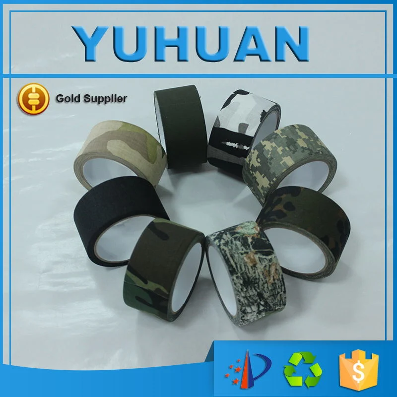 Self Adhesive Cotton Camouflage Duct Tape