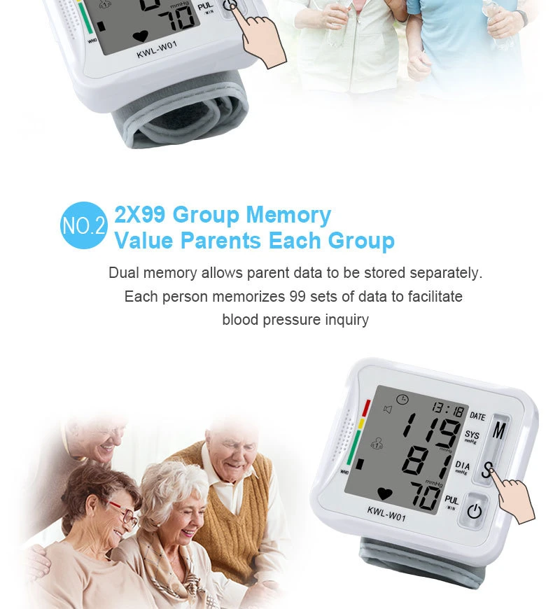 CE ISO Approved Bp Machine Sphygmomanometer Pressure Monitors Digital Upper Arm Blood Pressure Monitor