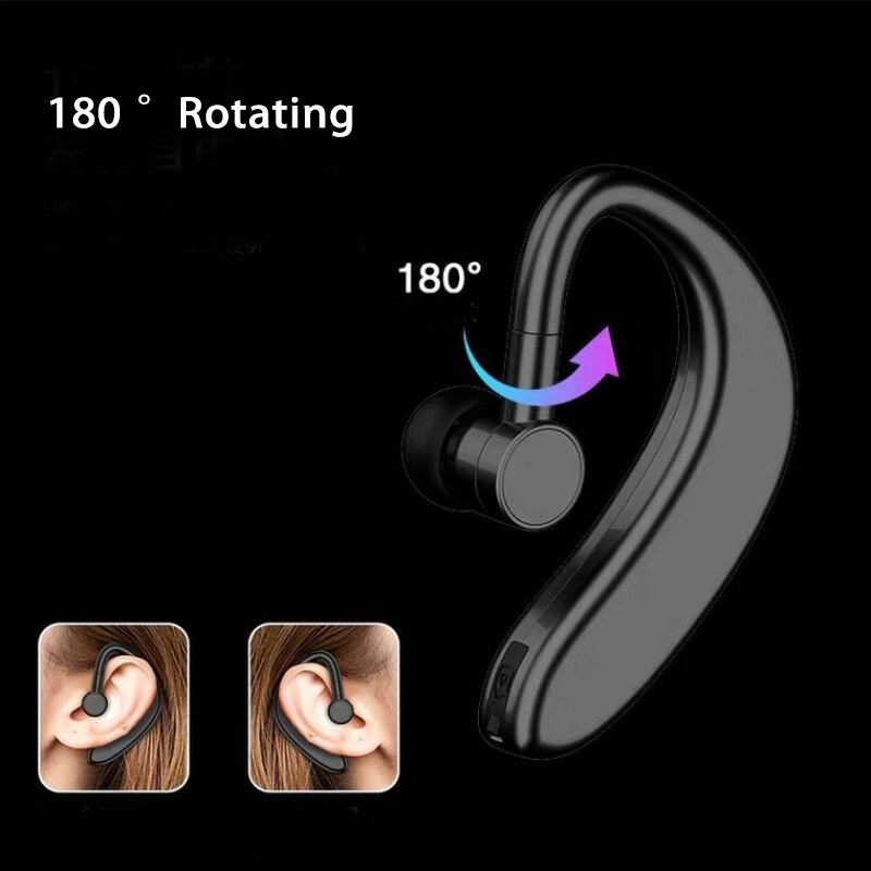 Крепление черного цвета в дизайн вкладышей наушников Bluetooth беспроводная гарнитура Tws вкладыши и наушники для мобильного телефона Hands Free на работающем двигателе, во время движения, тренажерный зал, тренажерный зал