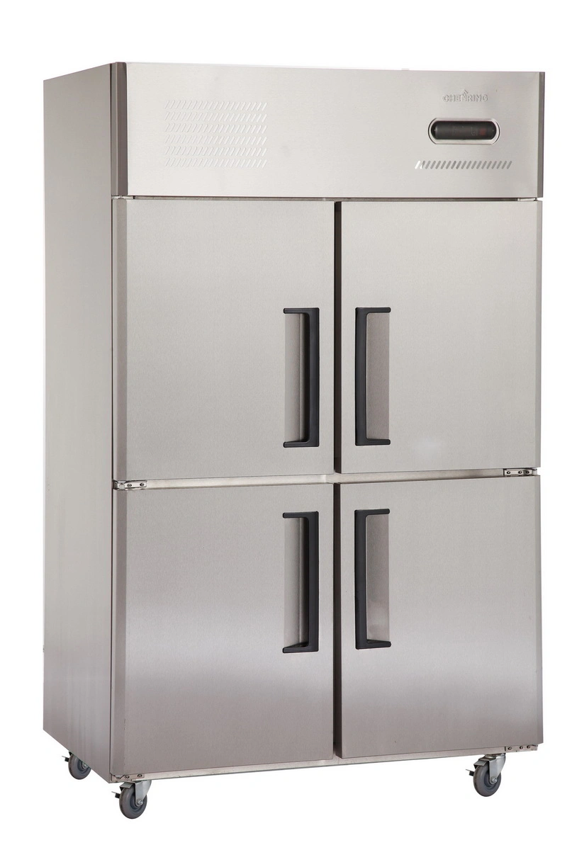 Cheering Commercial Four Dooor Refrigerator Freezer with Brand Compressor