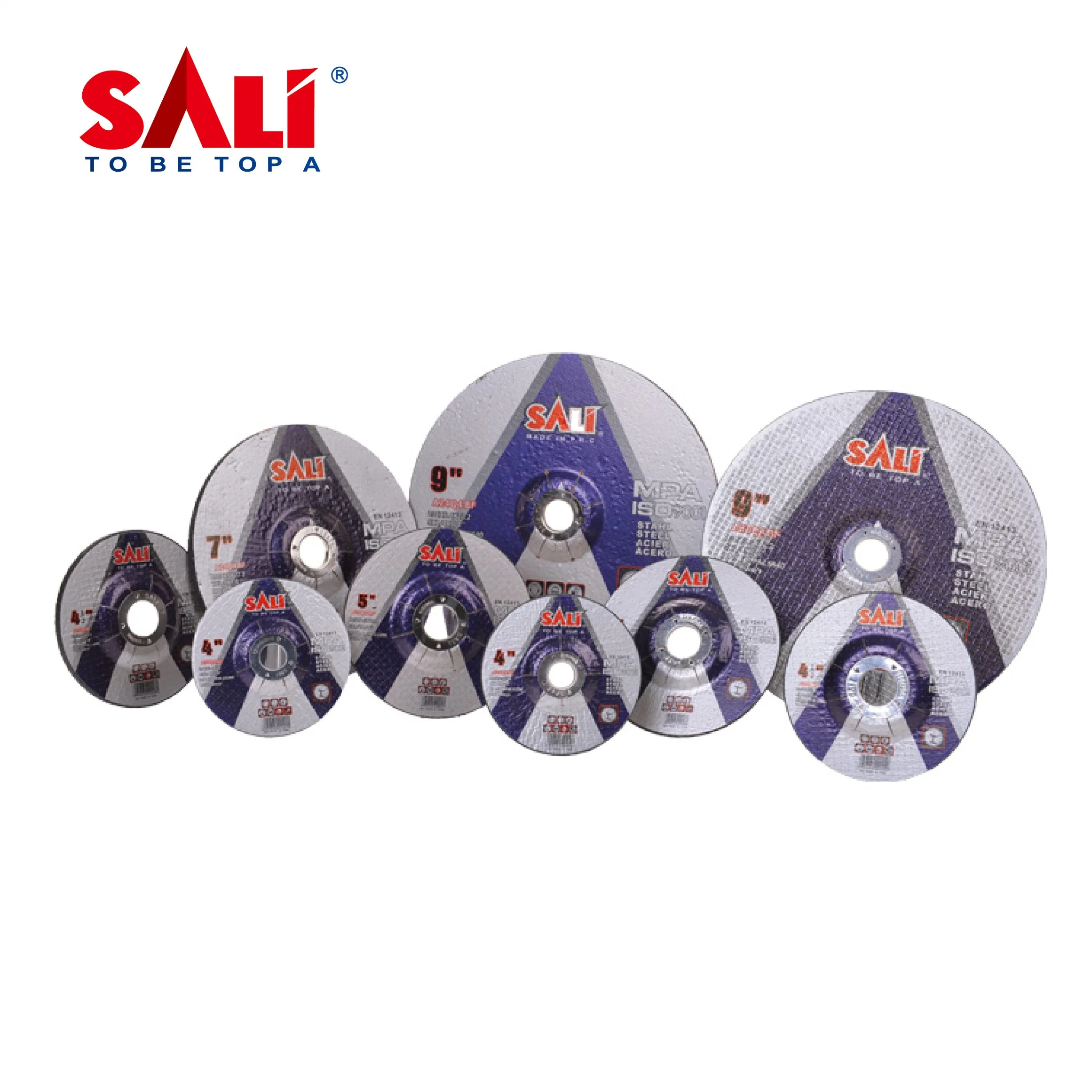 Sali 9" 230X3X22.2 T42 Grinding Disc Wheel for Metal Inox with MPa Certificate