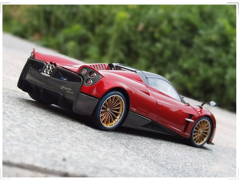 Yose 1: 18 Pagani Fengshen Huayra Roadster Convertible Huaya Alloy نموذج السيارة