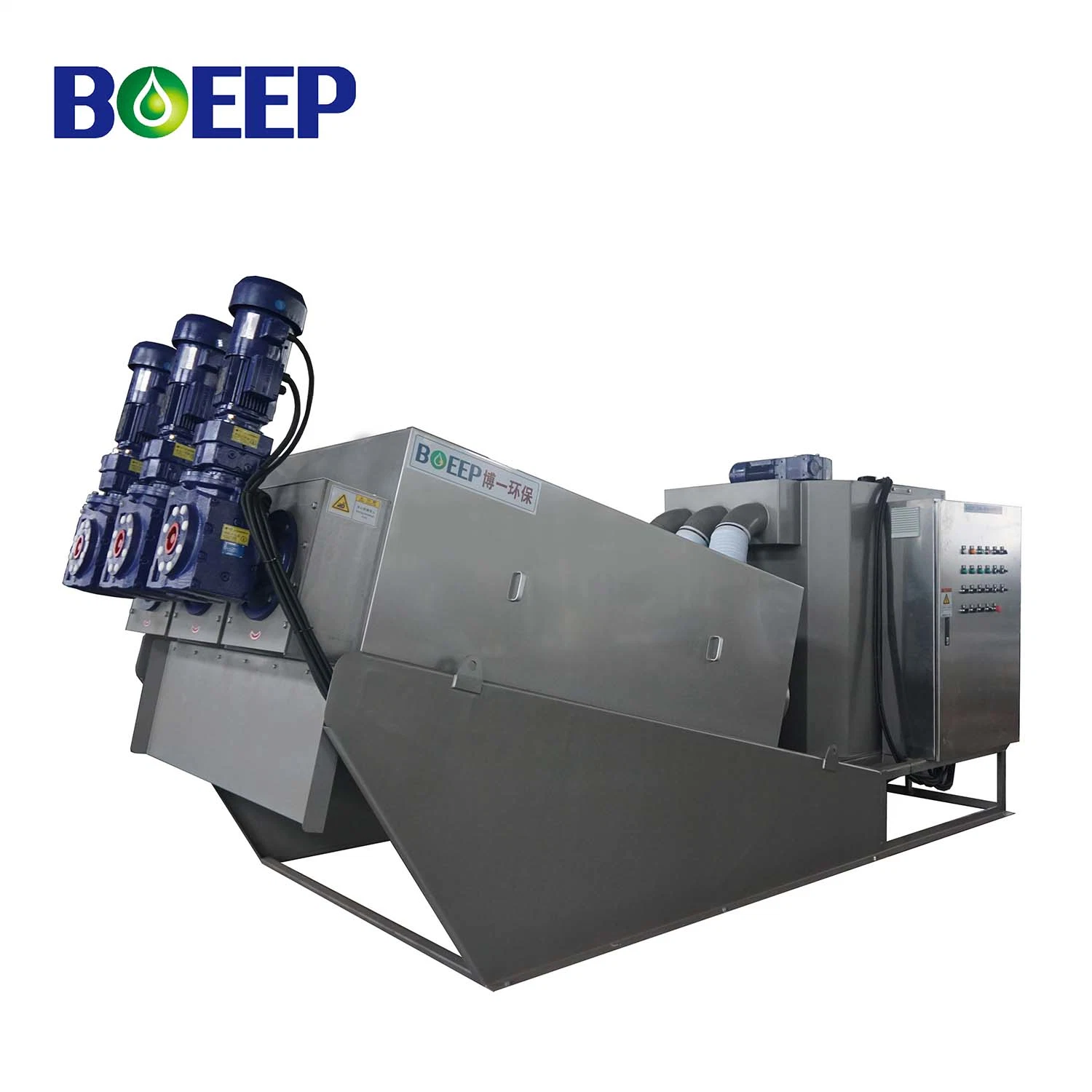 Filter Press Unit Stainless Steel Material in Wastewater Process