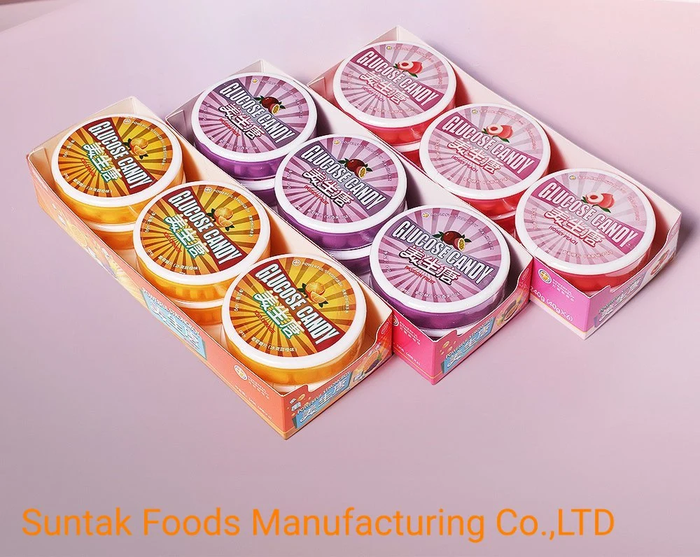 40g Press Candy in Fruity Flavor Halal Candy OEM Confectionary