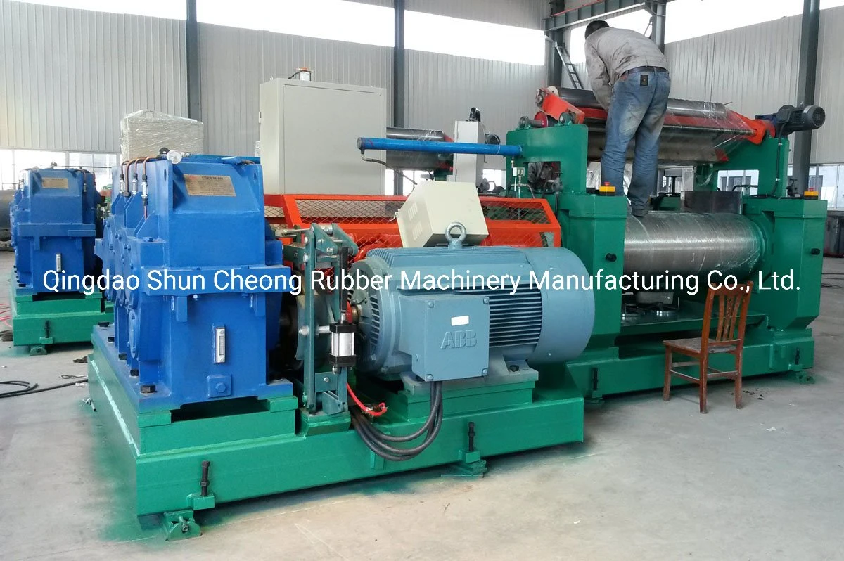 Mixing Mill, Two Roll Rubber, Plastic Open Mixing Mill