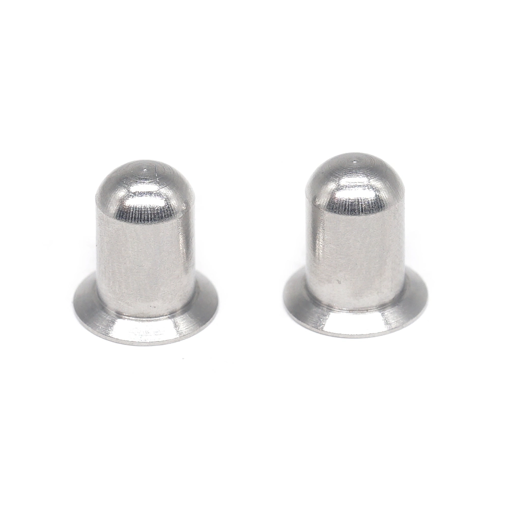 China Custom Many Kinds of Fasteners Locating Safety Pin Flat Head Lock Pin Stainless Steel Solid Dowel Pin