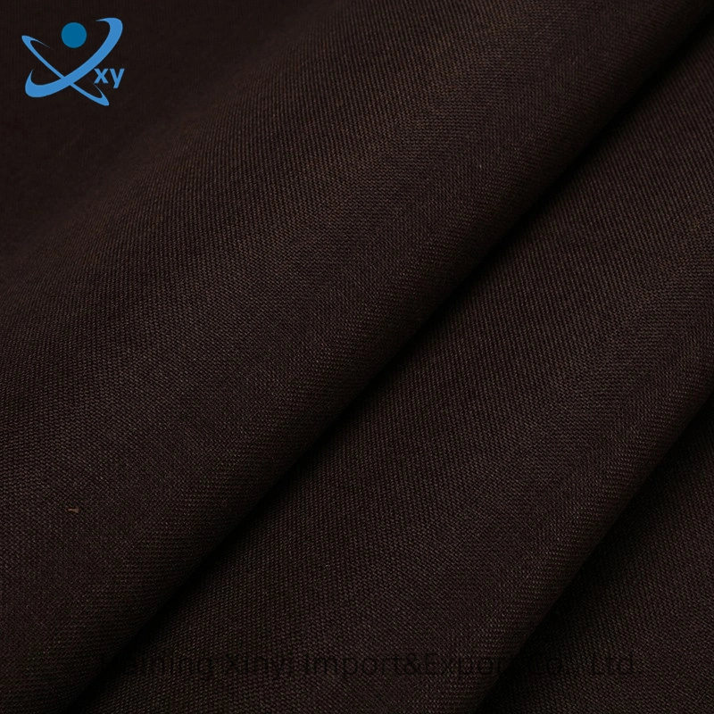 100% Polyester Plain Sofa Fabric Lyt-Fg08 Factory Cheaper Price Stock Linen Upholstery Fabric Woven Yarn Dyed 100m Per Color