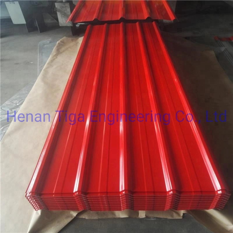 Roof Panel Trapezoidal Wall Cladding Colorbond Prepainted Corrugated Ibr Roofing Sheet