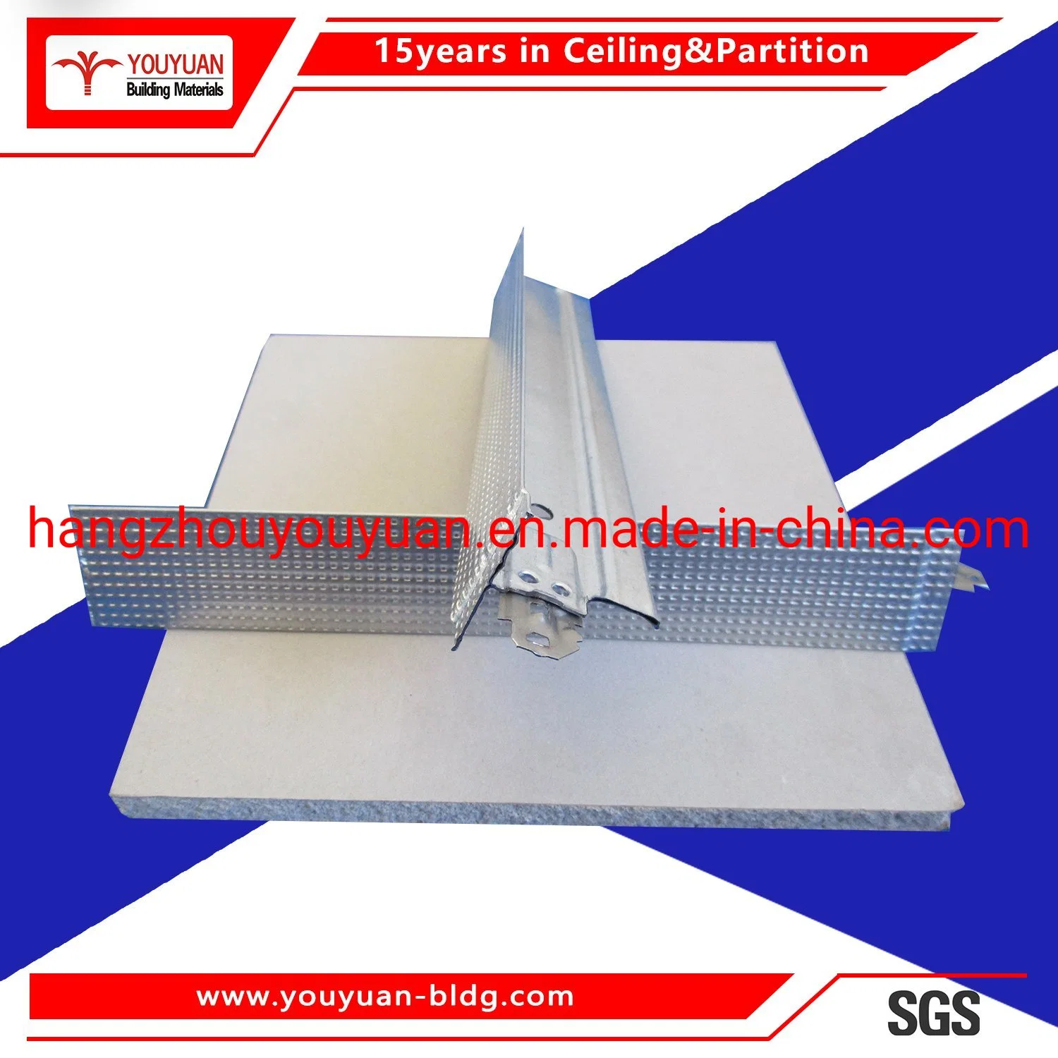 Steel Ceiling Shadow Line Gypsum Ceiling Shadow Gap