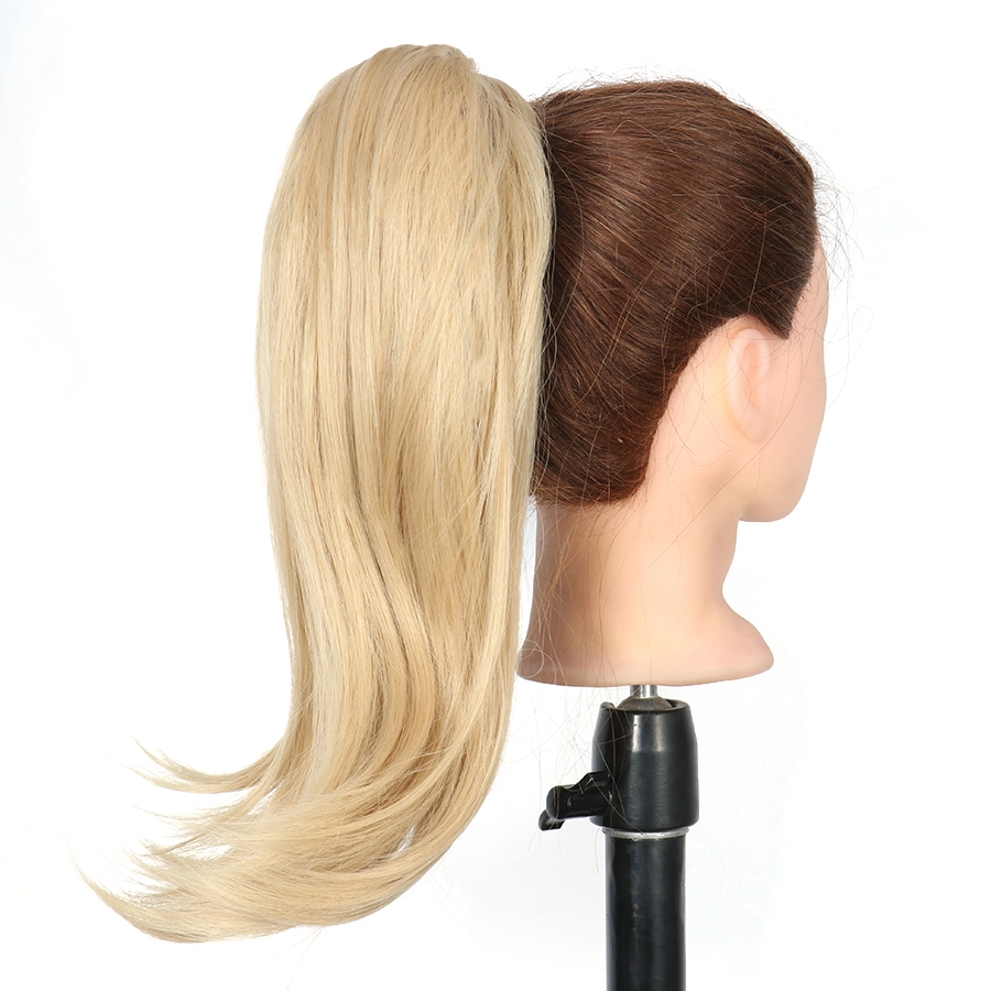 Alileader Recomendar 16pulgadas Retro cinta ajustable volteado magia envolvente cabello trenzado Ponytail Extensión Ponytail