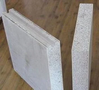 EPS Sandwich Panel de pared de cemento con placa de silicato de calcio para pared/techo y suelo