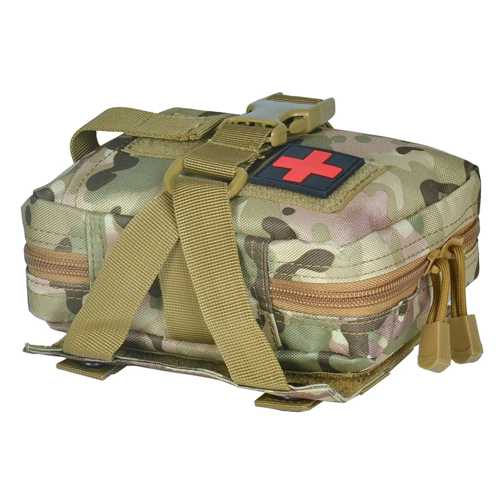 Trousse de premiers soins d'urgence tactique pour le médecin Sac de rangement utilitaire