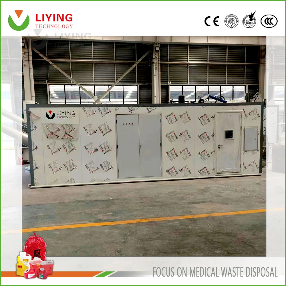 Medical Waste Harmless Disposal Machine Microwave Disinfection Disposal Equipment