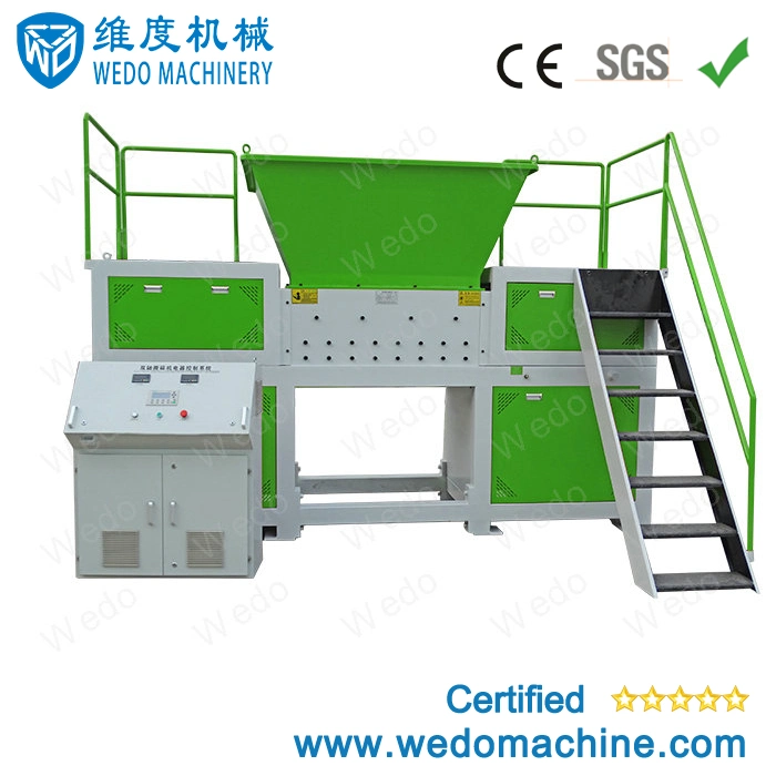 Simple Operation Equipment Made in China Shredder Machine Double Shaft, Shredder Machine Twin Shaft