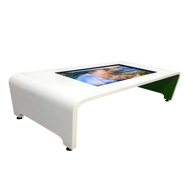 LCD Capacitive Touch Windows I3 System 43 Inch HD LED Displays Interactive Screen Smart Table