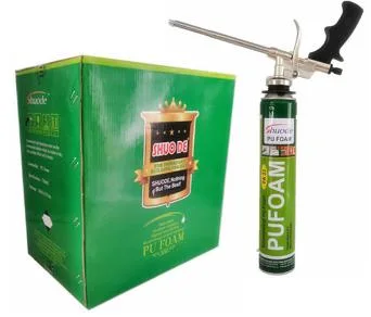 Door Fixing Home Use Construction Polyurethane Sealant Spray PU Foam