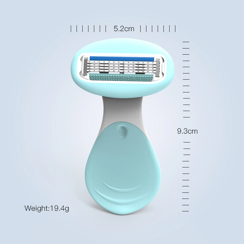 D940L Max Fresh Four Blade Big Razor Cartridge with 4 Blade Body Hair Removal Lady Razor