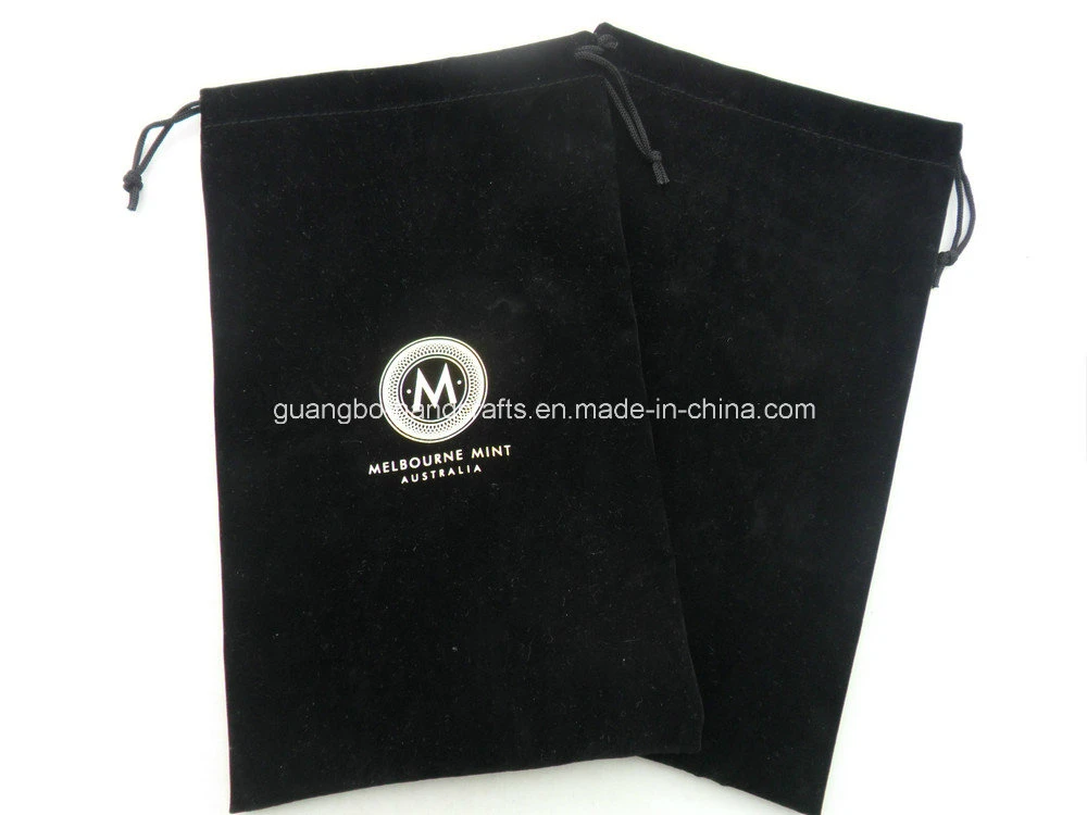 Small Promotion Drawstring Bag Velvet Pouches Pouch Bag