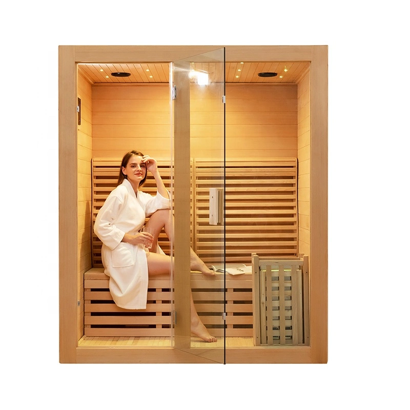 Nuevo diseño mejor venta popular tradicional Sauna de vapor para el hogar Para la venta