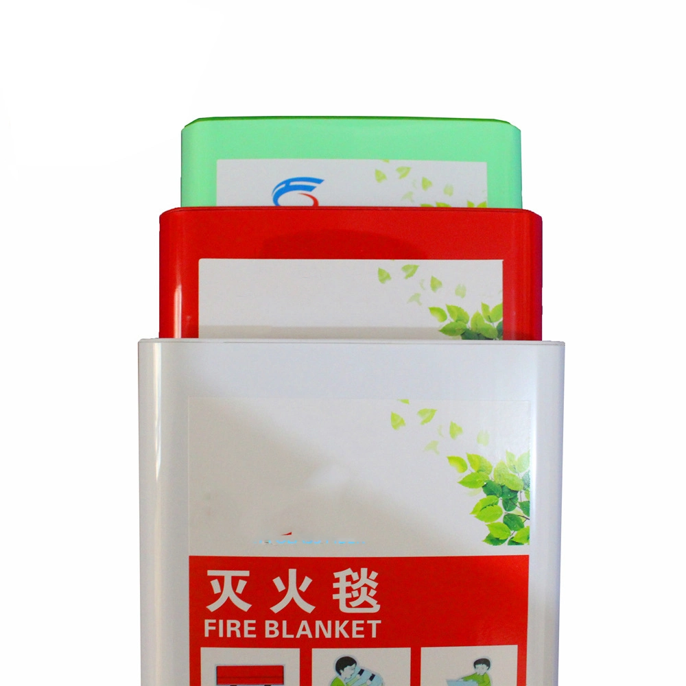 Kitchen Use 1.8*1.8 Box Orange Fire Blanket for Vehicles Electric