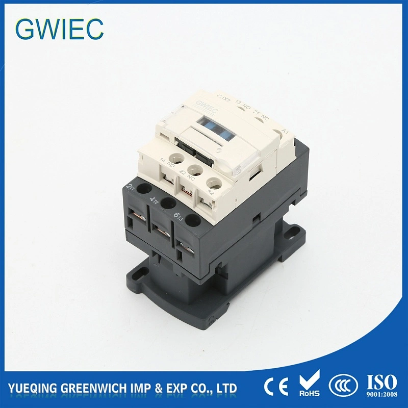 Tp 1no+1nc LC1-D Series Sliver Contact AC Contactor Ui 690V with CE