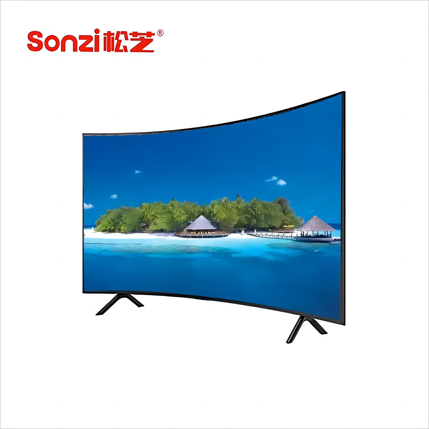 Télévision LED TV LED 4K 32 pouces 43 pouces 50 Smart TV courbée de 55 cm 65 cm 75 cm 4K grand écran Ultra HD