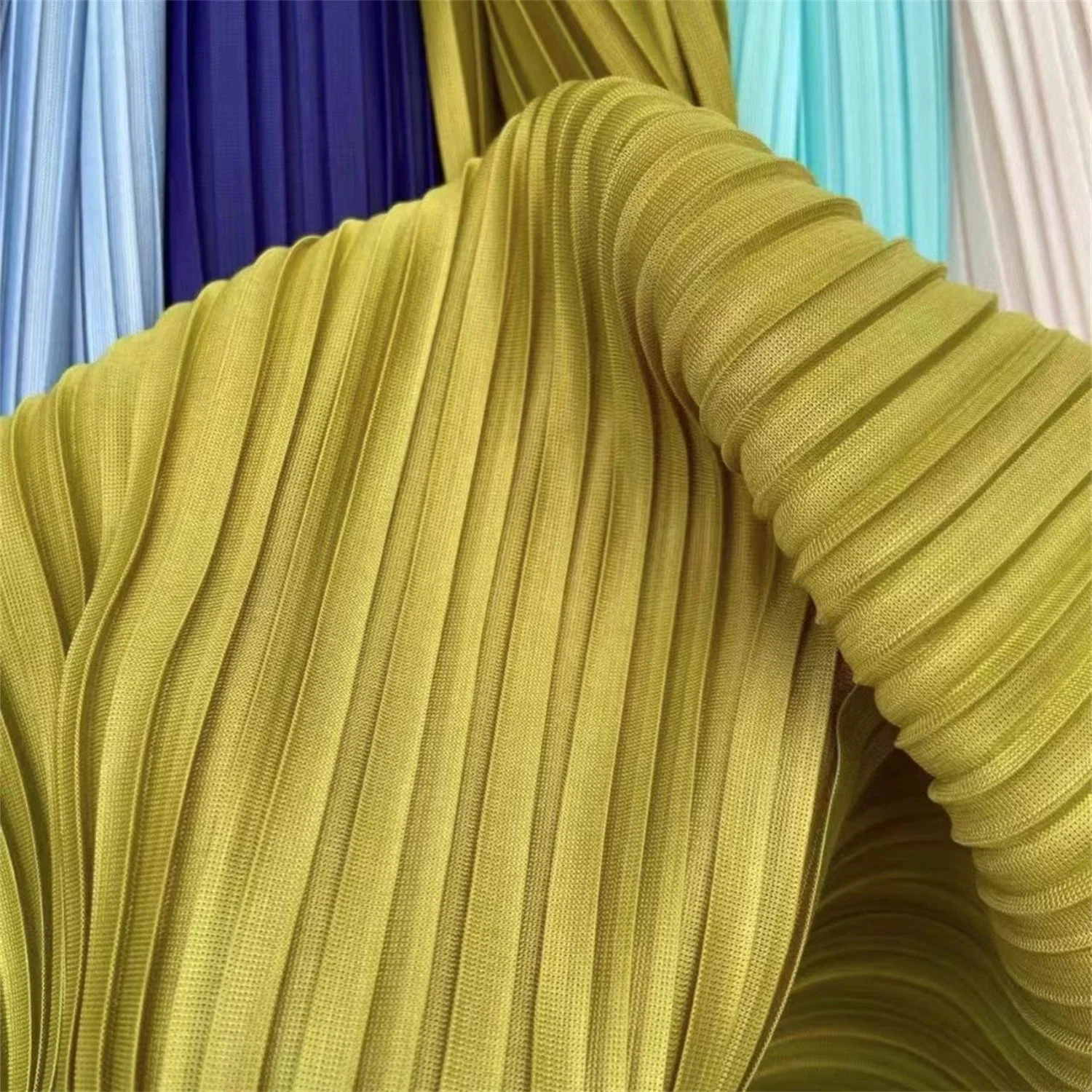 Recycle Polyester Crepe Knitting Spandex Plain Dyed Fabric - Fgtex&reg; -Regeneration Functional Fabrics