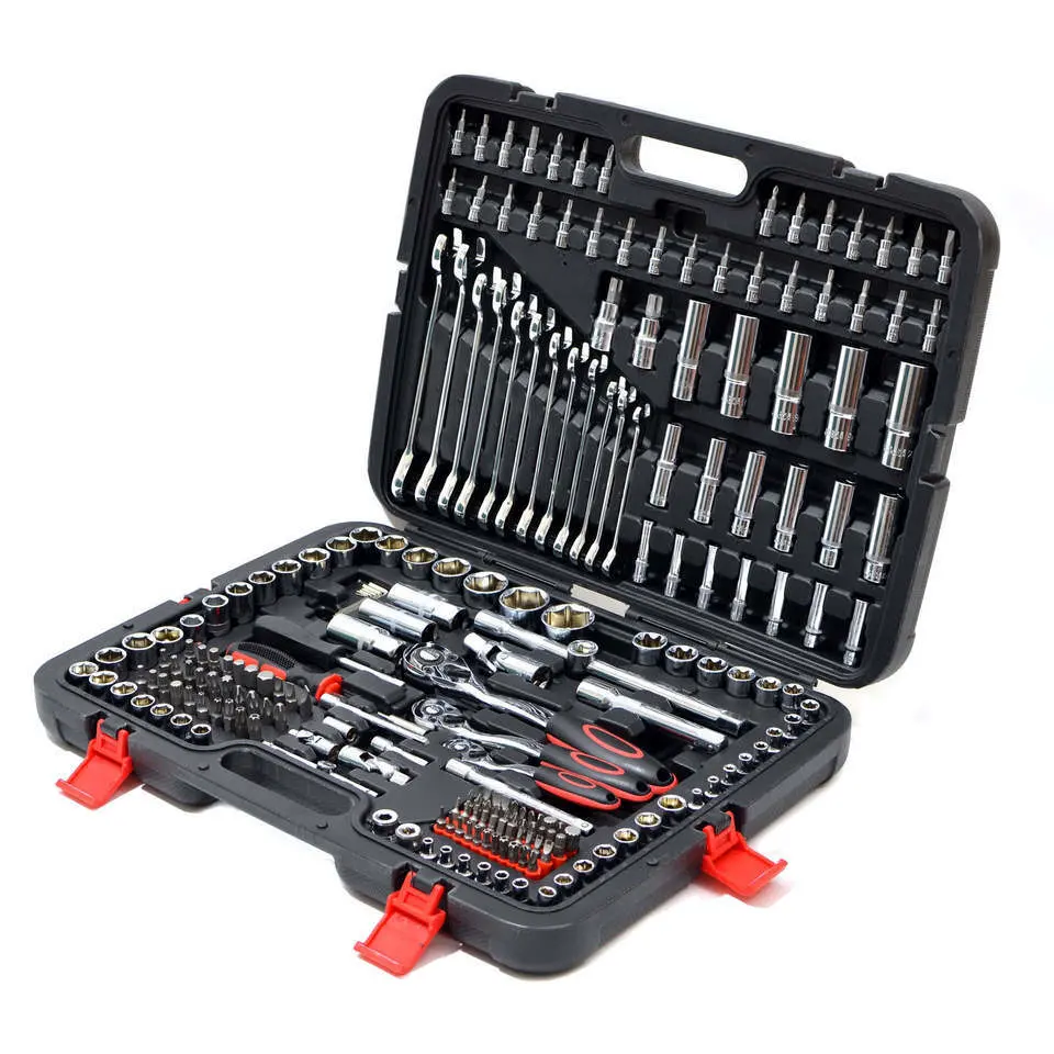 OEM Manufacturer Provide Automotive Tool 215PCS Socket Set Tools Sets Wrench Set Socket Wrench DN-E1210