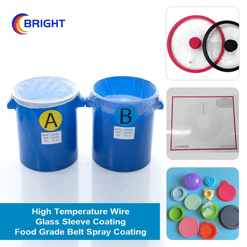 High Temperature Resistance High Transparent Platinum Cured Food Grade Liquid Silicone Rubber