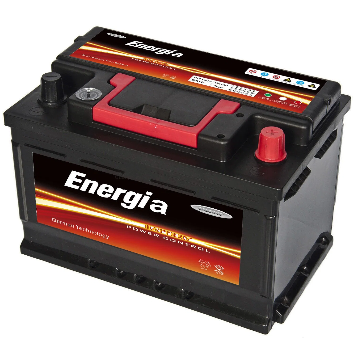 Bottom Price Korean Quality Rechargeable Lead Acid Automotive Battery 75ah