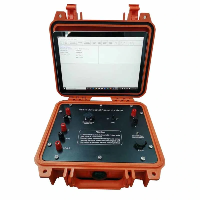 Geophysical Equipment Geophysics Surveying Instrument Resistivity Meter for Underground Water Detector