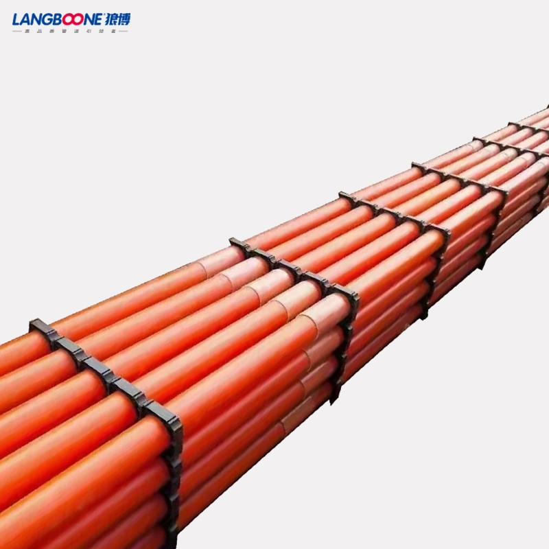 Sn24/32/40 Resistant Insulated Modified Polypropylene Cable Protection Pipe/Mpp Orange Cable Conduit