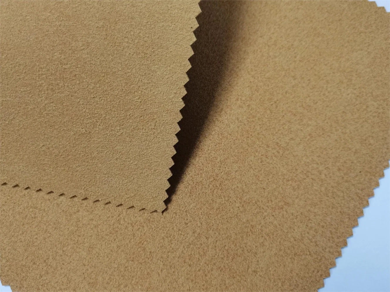 Micro Textile Fibers Gloves Huafon Eco Friendly Split Nylon Suede Assorted Colors