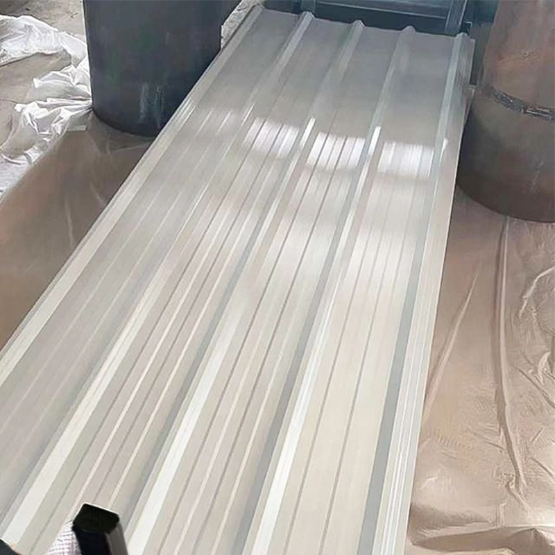 Ral Colored PPGI PPGL Roof Material HDP Dx51d Dx52D Prepainted Corrugated Metal Sheets PE PVD SMP PPGI Colored Corrugated Sheet