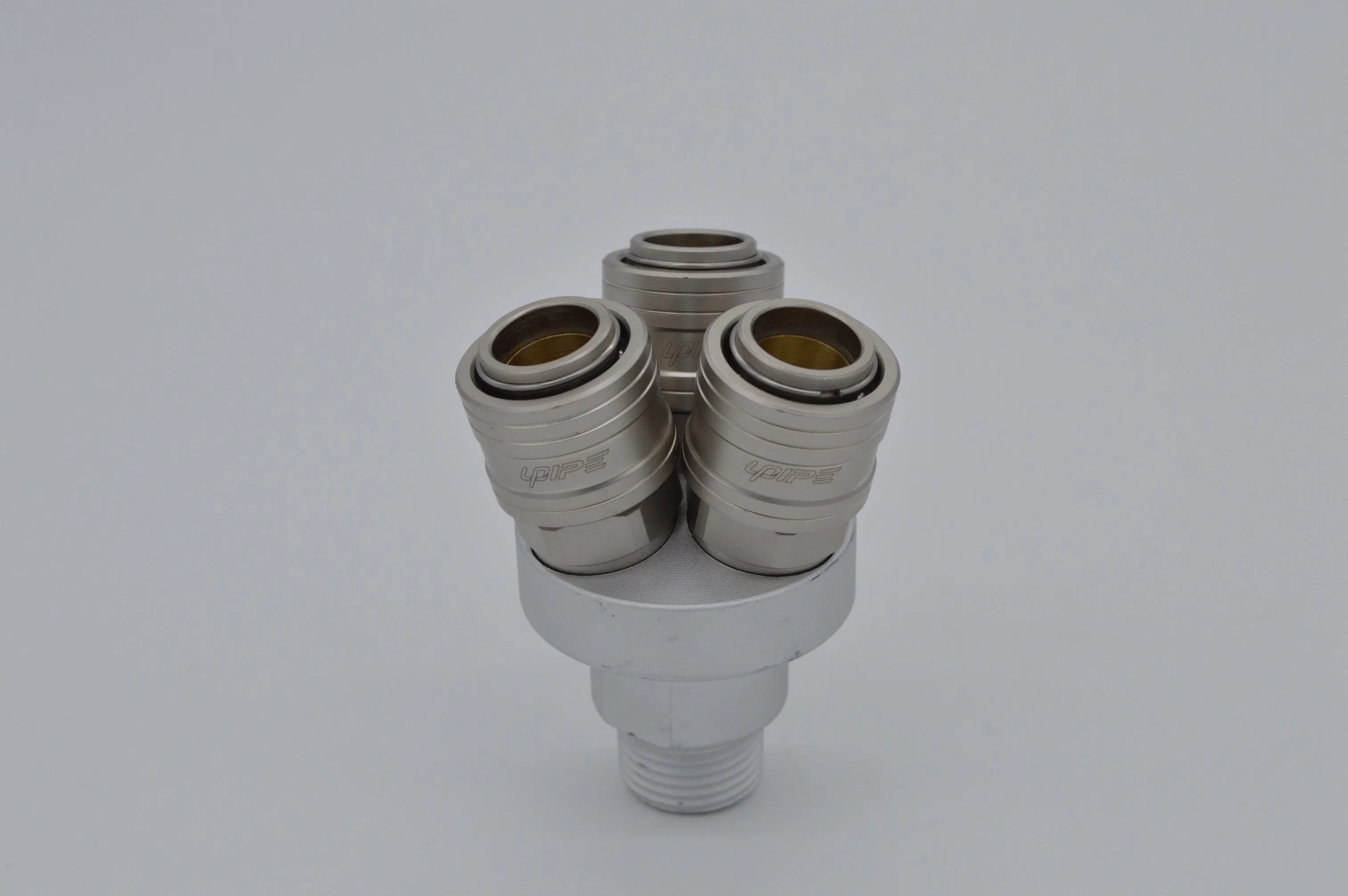 Male Thread Quick Air Pipe Tube One/Two/Three Way Pneumatic Connector Fitting