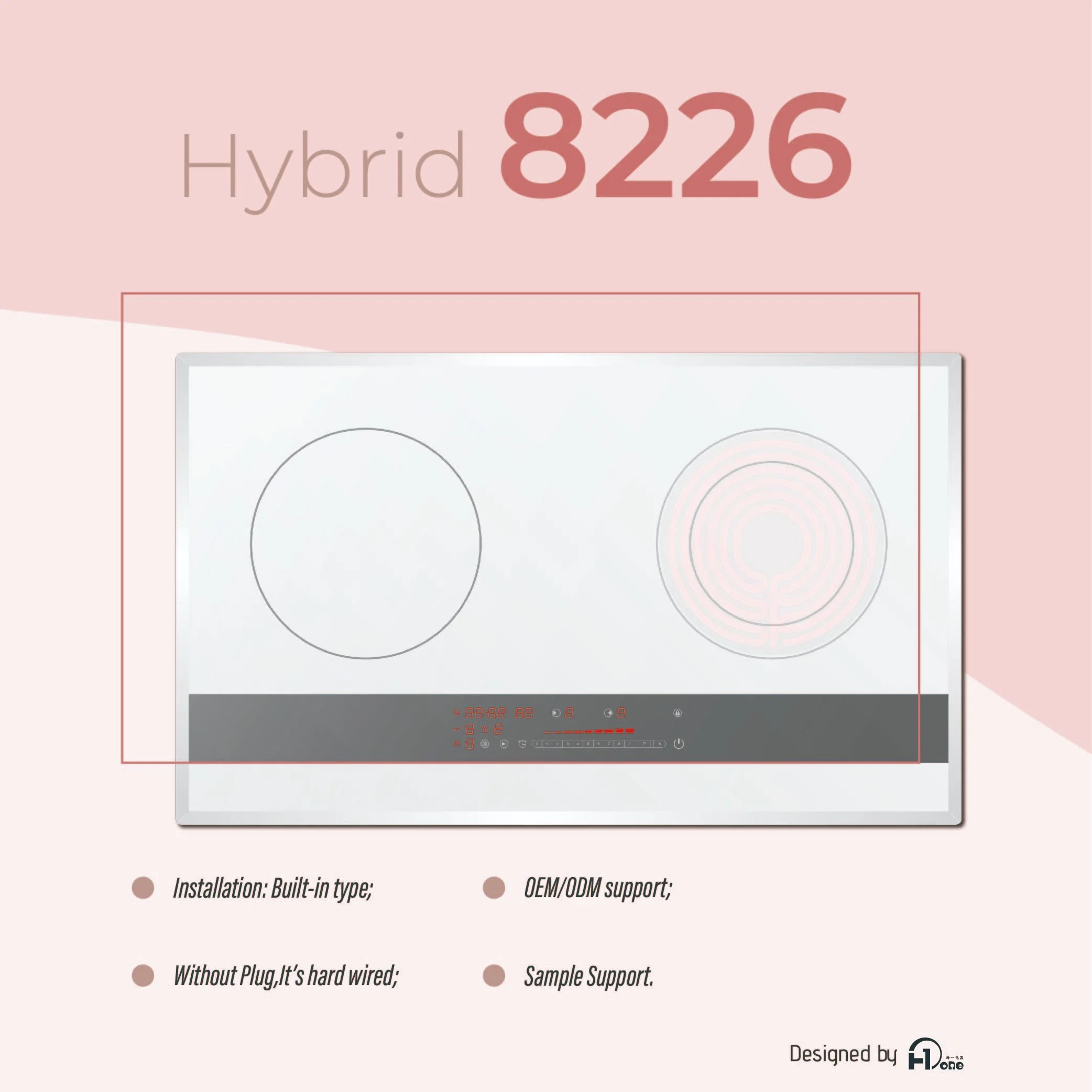 Hone WiFi Programmable Electrical Pre-Set Double Deck Electric Oven Induction Infrared Cooker