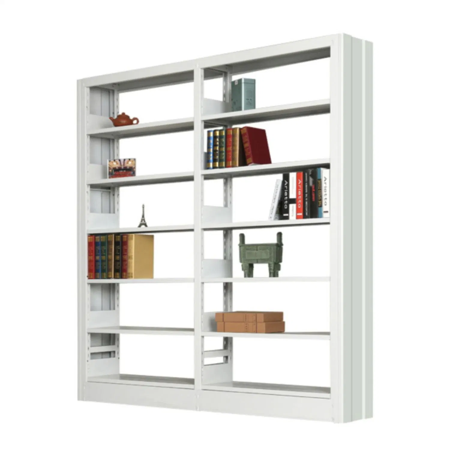 Book Organizer, Modern Metal Bookshelf