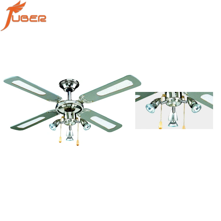 Modern Latest Design Electric BLDC Silent DC Motor 42inch Decorative Ceiling Fan