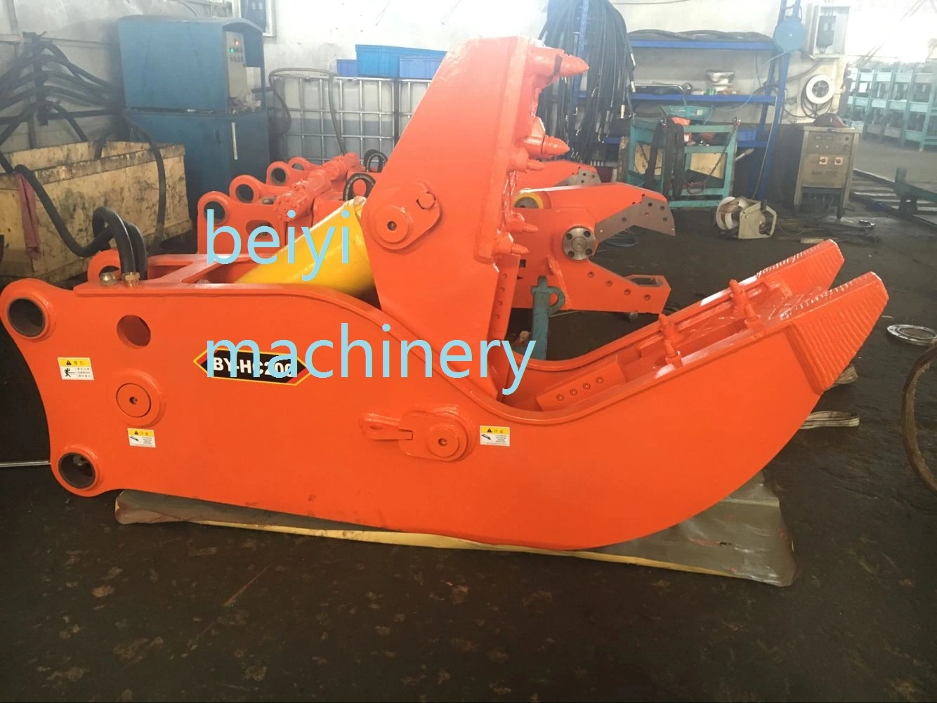 Beiyi Excavator Attached High Pressure Hydraulic Controlled Demolition Tools