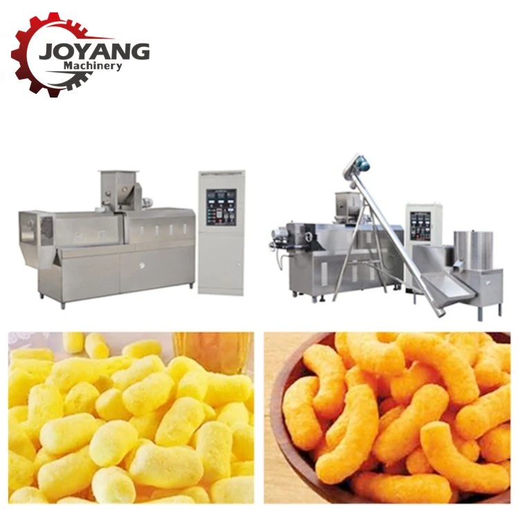 Direct Puffed Snack Machine Corn Cereal Rice Grain Puffs Making Machinery Extruder