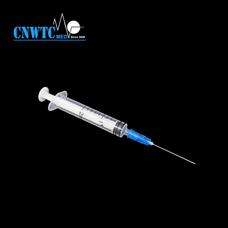 Medical Disposables Syringe Hospital Sterile Syringe with Needle Luer Slip