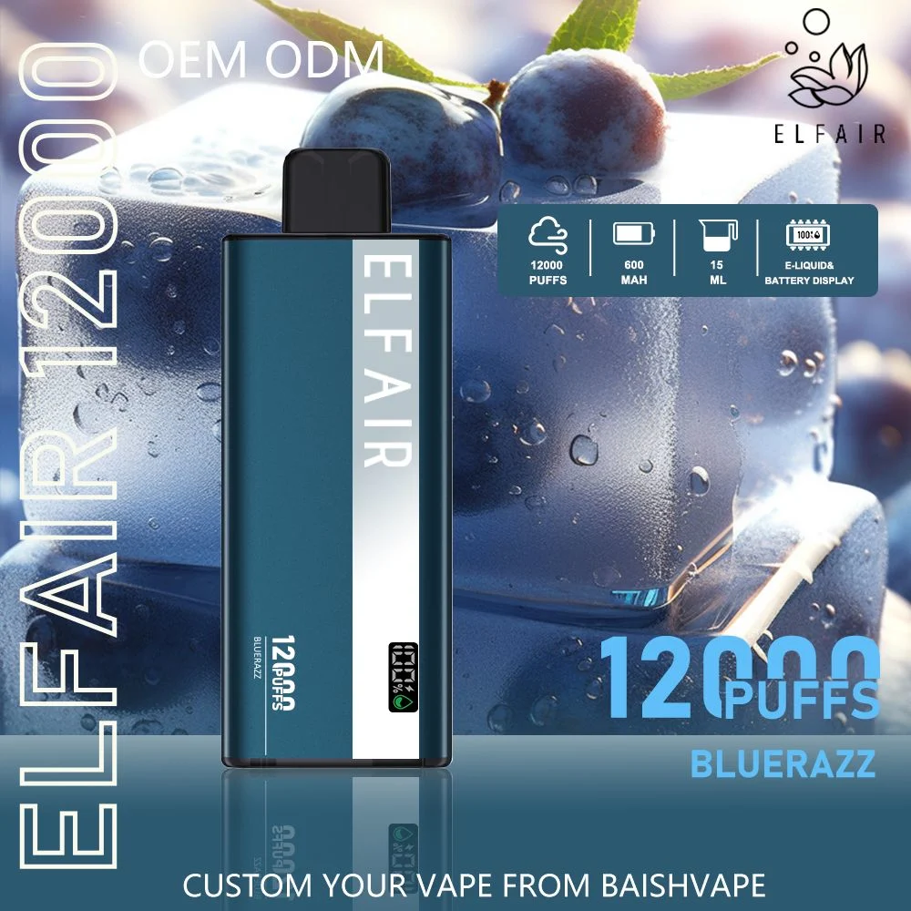 Vapeo Desechable Elfair 12000 Caladas Zbood Pod Al Fakher Koko Alien King de Nicotina Cero Personalizado