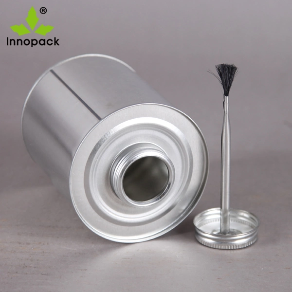 Wholesale/Supplier 947 Ml/32oz Metal Round Glue Can Tin Can with Brush Cap