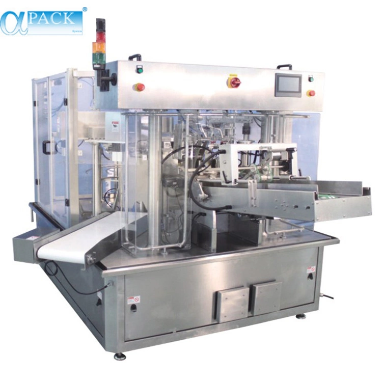 National Standard Automatic Multi-Function Rotary Pre-Made Pouch Bag Filling Packaging Packing Machine